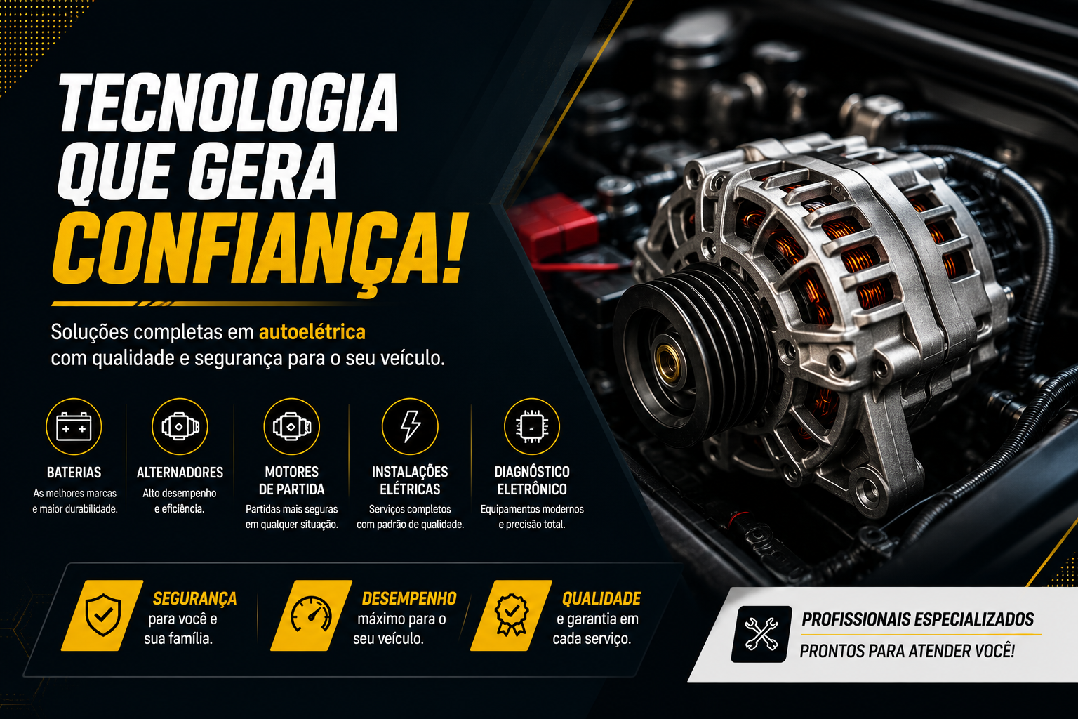 Serviço de chicote e fiação na Auto Elétrica Ananias